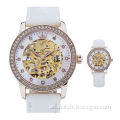 Skeleton automatic watches for ladies